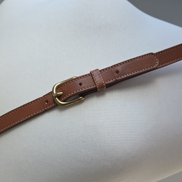 COACH Limited Edtn 100th Anniv. Olympics British Tan Leather Compartment Bag - Picture 8 of 10